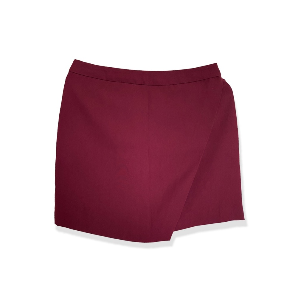 Red wrap skirt size 8